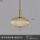 GobekUsa Glass Pendant Lights: Modern Nordic Style LED Pendant Lamp for Bedroom, Living, Dining Room