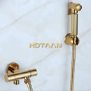 GobekUsa Copper Bidet Sprayer Set for Bathroom Hygiene