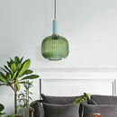 GobekUsa Green Pumpkin Glass Pendant Lights for Kitchen Island, Restaurant, Bedroom - DIY CombinationStringBuilder.limit(180).toString()
