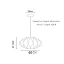 GobekUsa Elegant Silk Designer Pendant Lamp for Home & Hospitality Lighting