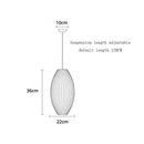 GobekUsa Elegant Silk Designer Pendant Lamp for Home & Hospitality Lighting
