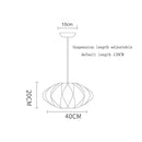 GobekUsa Elegant Silk Designer Pendant Lamp for Home & Hospitality Lighting