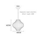 GobekUsa Elegant Silk Designer Pendant Lamp for Home & Hospitality Lighting
