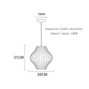 GobekUsa Elegant Silk Designer Pendant Lamp for Home & Hospitality Lighting