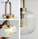 GobekUsa Clear Glass Pendant Lamp: Modern Designer Lighting for Bar, Restaurant, Bedroom, Aisle & more