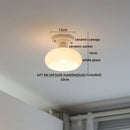 GobekUsa Ceramic LED Ceiling Light for Modern Home Decor & Lighting
