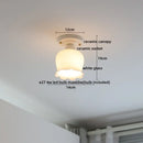 GobekUsa Ceramic LED Ceiling Light for Modern Home Decor & Lighting