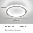 GobekUsa LED White Ceiling Chandelier with Remote Control