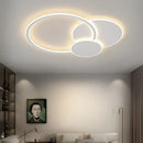 GobekUsa LED White Ceiling Chandelier with Remote Control