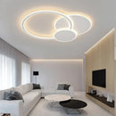 GobekUsa LED White Ceiling Chandelier with Remote Control
