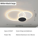 GobekUsa LED White Ceiling Chandelier with Remote Control