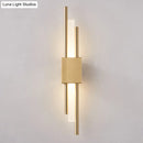 GobekUsa Modern Rod Wall Light with LED Acrylic Sconce for Stairways.