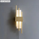 GobekUsa Modern Rod Wall Light with LED Acrylic Sconce for Stairways.