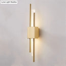 GobekUsa Modern Rod Wall Light with LED Acrylic Sconce for Stairways.