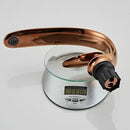 GobekUsa Basin Faucet: Rose Gold/Black/Gold Bathroom Sink Mixer Tap made of Brass