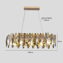 GobekUsa Crystal Dimmable LED Pendant Lights: Modern Indoor Artistic Hanging Lamps