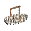 GobekUsa Crystal Dimmable LED Pendant Lights: Modern Indoor Artistic Hanging Lamps