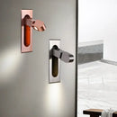 GobekUsa LED Wall Lamp: Adjustable Angle, Bedroom Reading Light, Recessed Design