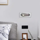 GobekUsa LED Wall Lamp: Adjustable Angle, Bedroom Reading Light, Recessed Design