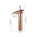 GobekUsa Golden Waterfall Bathroom Faucet Mixer Tap Tall Sink Deck Mounted