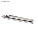 GobekUsa Modern Rotatable Stainless Steel LED Vanity Sconce Light - 18.5"/24" - Chrome, Warm/White Lighting