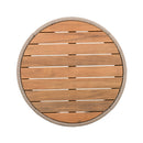 Modern Rustic Coffee Table & Side Table With Woven Rope Design (SAK56739)