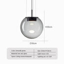 GobekUsa Brokis Glass Pendant Lamp - Nordic Creative Hanging Light for Home and Hospitality