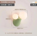 GobekUsa Cactus Resin Glass Wall Lamp for Bedroom, Living Room, Study, Dining Room