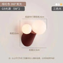 GobekUsa Cactus Resin Glass Wall Lamp for Bedroom, Living Room, Study, Dining Room
