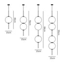 GobekUsa Glass Ball LED Pendant Lamps - Warm Milky White Hanging Lights