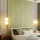 GobekUsa Glass Ball LED Pendant Lamps - Warm Milky White Hanging Lights