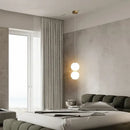 GobekUsa Glass Ball LED Pendant Lamps - Warm Milky White Hanging Lights