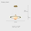GobekUsa Children'S Space Star Astronaut LED Pendant Lamp for Boys Room, Acrylic Indoor Decor