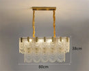 GobekUsa Art Glass Chandelier: Elegant Luxury Lighting for Living, Dining & Bedroom Rooms