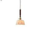 GobekUsa Ceramic LED Pendant Light with Adjustable Wire, Modern Nordic Design