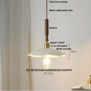GobekUsa Ceramic LED Pendant Light with Adjustable Wire, Modern Nordic Design