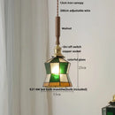 GobekUsa Ceramic LED Pendant Light with Adjustable Wire, Modern Nordic Design