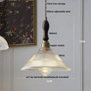GobekUsa Glass Flower LED Pendant Light, Adjustable Knob Switch, Modern Design