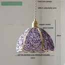 GobekUsa Crystal Glass LED Pendant Lamp: Modern Nordic Style Hanging Light Fixture for Home Decor