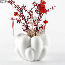 GobekUsa Creative Petal Vase: Table Decor & Artificial Flowers Arrangement