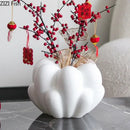 GobekUsa Creative Petal Vase: Table Decor & Artificial Flowers Arrangement
