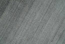 Modern Scandinavian 5x6.5 Gray and Silver Blended Wool Hand Woven Area Rug | HL48
