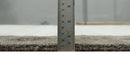 Modern Scandinavian 6x8 Ivory and Silver Wool Hand Woven Area Rug | HL16