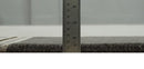 Modern Scandinavian 6x8 Silver and Charcoal Wool Hand Woven Area Rug | HL9