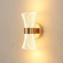 Modern sculptural decorbites gold nordic acrylic wall lights bedroom by Decorbites