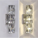 GobekUsa Crystal Wall Lamp: Elegant Post-Modern Light for Dining Living Study Room