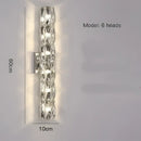 GobekUsa Crystal Wall Lamp: Elegant Post-Modern Light for Dining Living Study Room