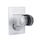 Modern silver adjustable shower holder bathroom wall mount by Decorbites