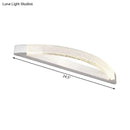 GobekUsa Silver Bow-Shaped LED Wall Mount Vanity Light with Bubble Crystal Accent, Natural Light, 12.5"/16.5"/20" Wide