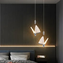 GobekUsa Butterfly LED Chandelier Pendant Light for Modern Living and Dining Spaces